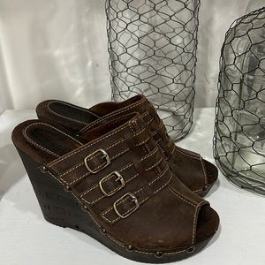 Sbicca Vintage Collection Clog Wedges